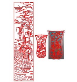 福禄寿三星精雕图