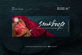 烤肉美食轮播图海报