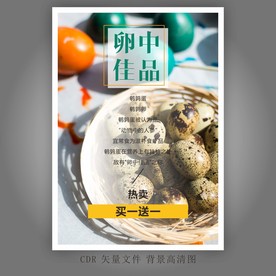 鹌鹑蛋海报