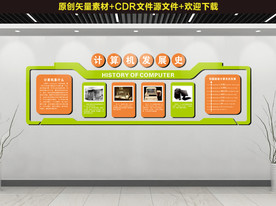 计算机室文化墙