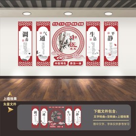 中医养生文化墙