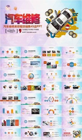 汽车4S店维修保养销售PPT