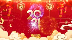 2021牛年春节新年素材