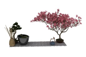 景观布置3d模型