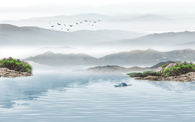 水墨山水
