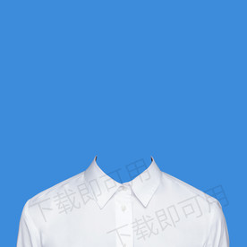 证件照白色西装