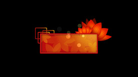 喜庆新年字幕条 视频素材 透明