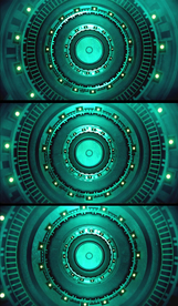 机械科幻片头开场素材