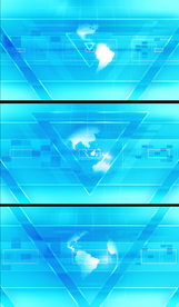 蓝色新闻科技地球转动态背景