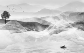 新款 高清唯美山水 TIF分层