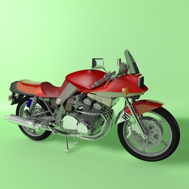 汽车模型 摩托模型 c4d模型