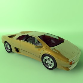 汽车模型 摩托模型 c4d模型