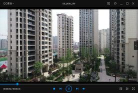 新楼盘4K航拍高清视频素材