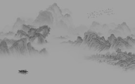 最新高档意境山水 TIF分层