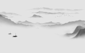 现代 高档意境山水 TIF分层