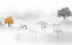 大气高清意境山水 TIF分层