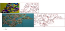 蝙蝠家具精雕图