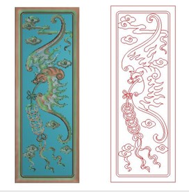 蝙蝠家具精雕图