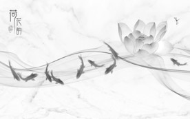 爵士白高端装饰画 TIF分层