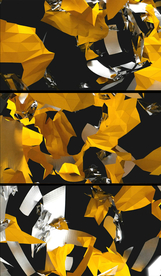 抽象洞穴通道动态素材