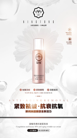 祛眼纹专业品牌海报