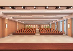 礼堂室内设计案例效果图