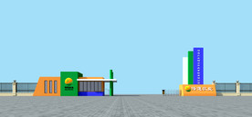 幼儿园大门设计案例效果图