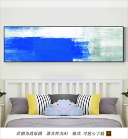 抽象色彩装饰画