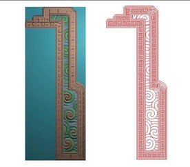 沙发扶手精雕图