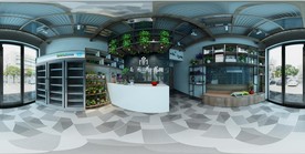 花店全景模型