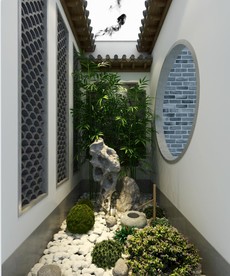 新中式景观小品