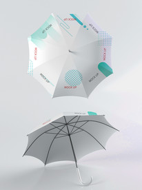 3D雨伞样机