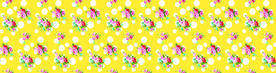 黄底碎花