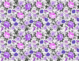 玫瑰花 碎花素材