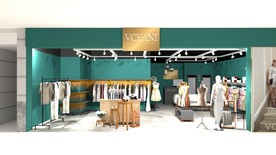 服装店展厅店铺SU模型