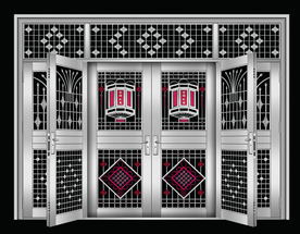 门 不锈钢门 非标门 氟碳漆门