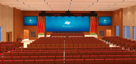 礼堂室内设计案例效果图