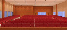 礼堂室内设计案例效果图