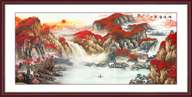 国画山水国画山水画