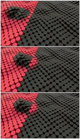 波浪扭曲波纹波动舞台循环视频