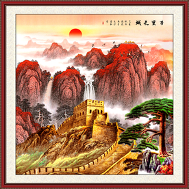 长城风景画