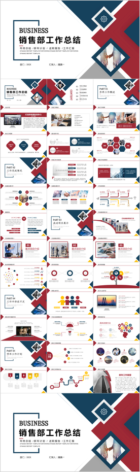 销售部新年计划年终工作总结