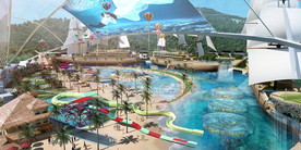 度假游乐区景观设计效果图