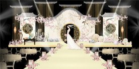 西式婚庆婚礼布置效果图