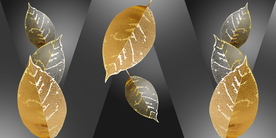 装饰画 树叶 叶子