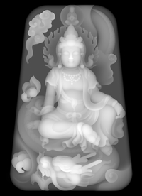 降龙观音坐观音佛龙戏珠观音佛祖