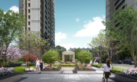 小区凉亭景观设计效果图