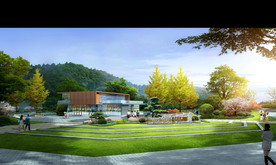 公园景观设计效果图