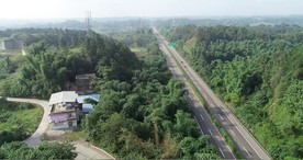 高速公路航拍视频素材