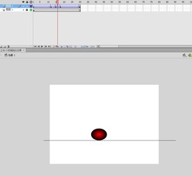 立体小球弹跳的效果